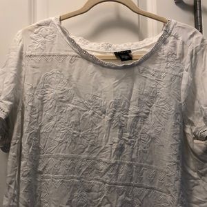 White Lace Torrid Top